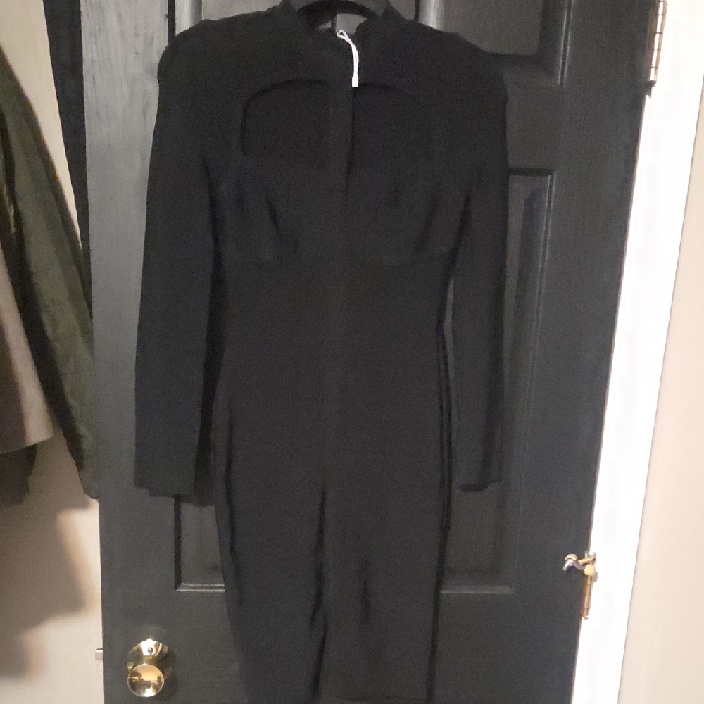 Elegant Black Women's Dress